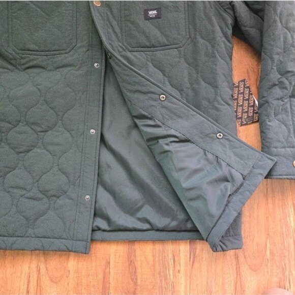 Vans Knox MTE 1 Jacket Mens Small Green New With Tags All Weather Quilted 042025 - Picture 5 of 7